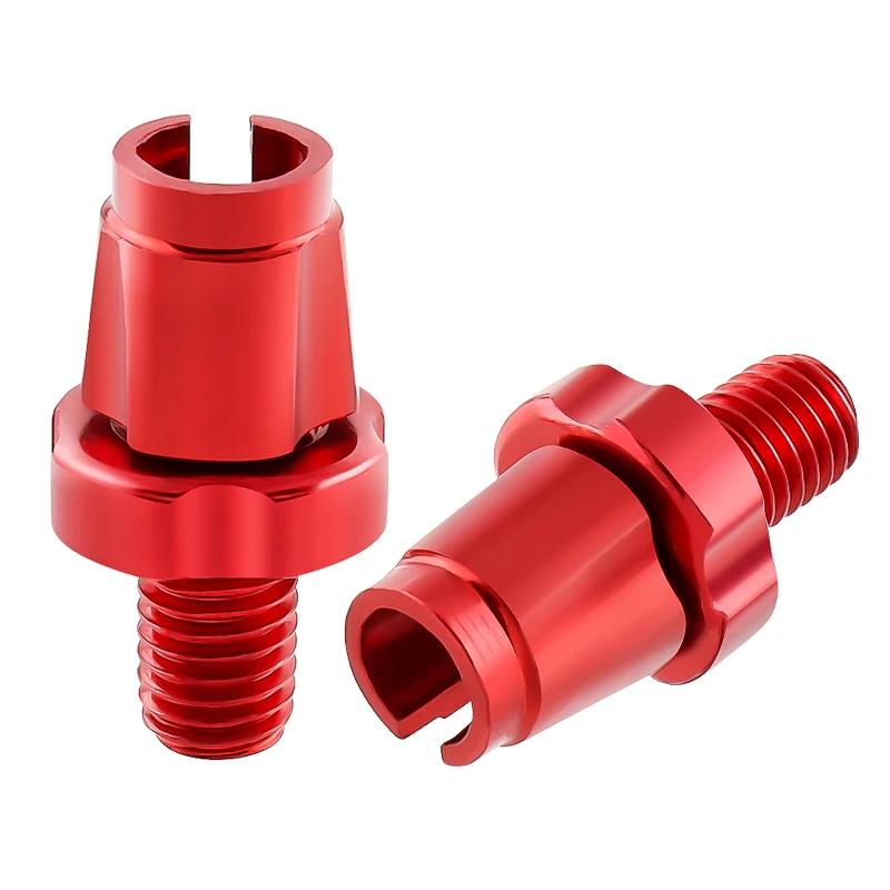 2pcs M7 Bicycle Brake Lever Adjusting Screws Bike Shifter Cable Adjuster Bolts Aluminum Oy Colorful Screws Cycling Parts