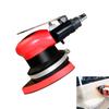Industrial Pneumatic Sander Tool Adjustable Speed Hook Loop Pad Quick Disc Changing For Rubber Plastic Marble