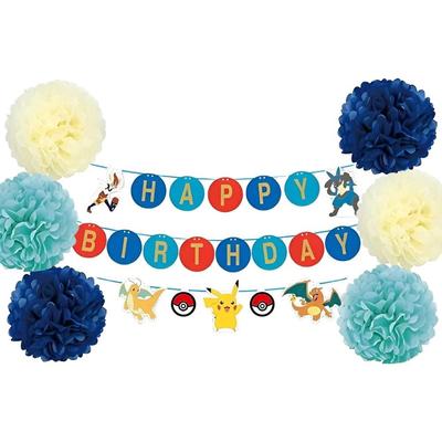 Geburtstagsdekorationsset Flowerpom Pokemon Cool