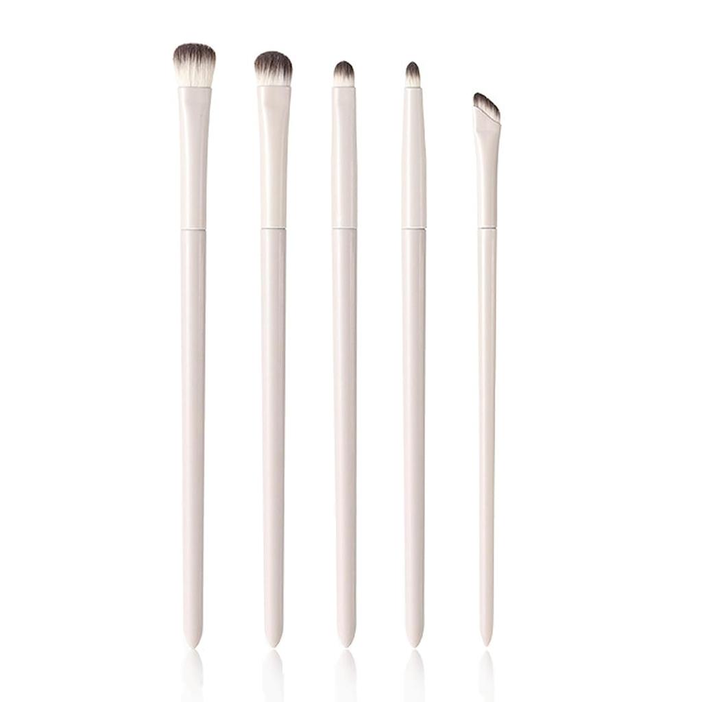 Akkerds Du Care Eyeshadow Brush 5-Piece Set Eye Makeup Dedicated Super Soft High-Quality Tools Black