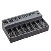 Easy Access Sorter Tray Car Bolt Screw Organizer Feature Robust ABS Construction For Vehicles Hardware Nuts Sorter