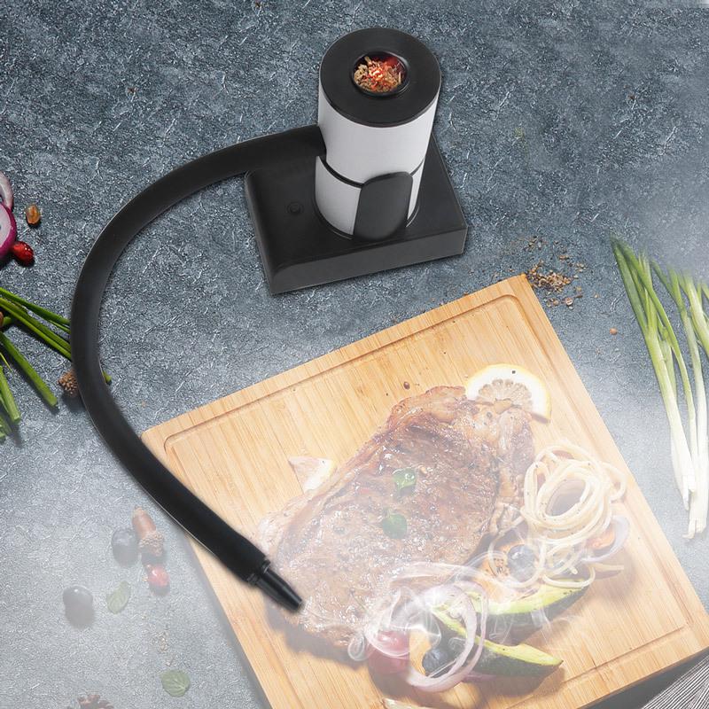 Molecular Cuisine Handheld Smoker for Cocktails, Steak, and Salmon 90 x 55 x 110 mm