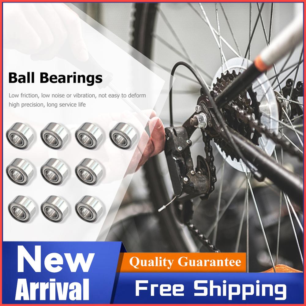 10pcs Inline Roller Skate Bearing 3x10x4mm 623zz Roller Skate Wheel Bearings Carbon Steel Miniature Ball Bearings for Skateboard