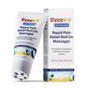 Three60+ Rapid Pain Roll On Massager|Immediate & Long-Lasting Pain |Erandmool,Shallaki,Wintergreen Oil,Nirgundi|Fast Absorption|Target