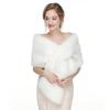Korean Style Faux Fur Scarves Soft Cloak Bride Shoulder Fake Collar Plush Shawl  Ladies/Girls