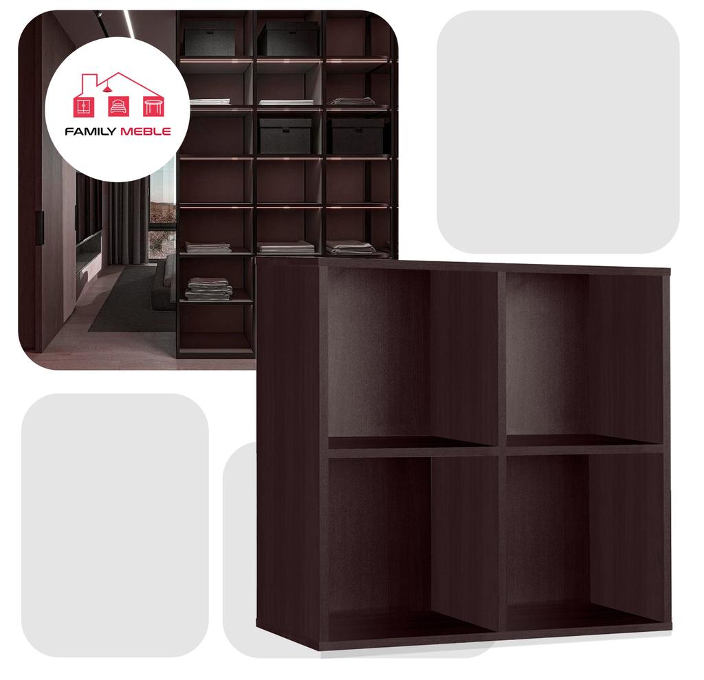 Regał półka organizer pojemnik stojak na płyty winylowe segregatory Cubo 4