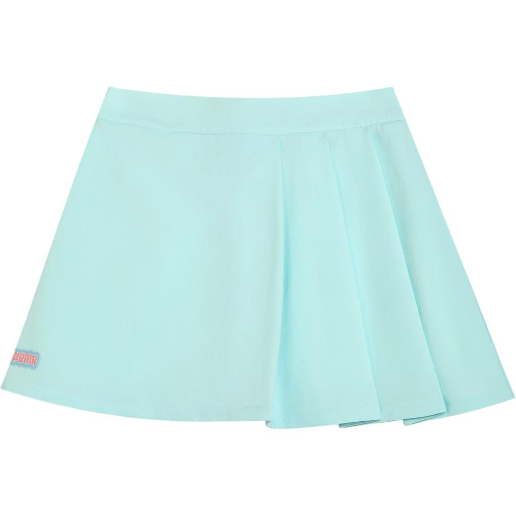 Puma Woven Skirt Graphic Pt Loose Fashion Soft Versatile Casual Short Skirt Women Skirts Blue 633122-96