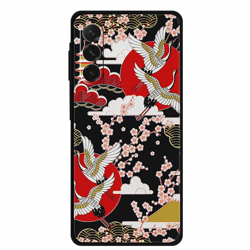 For Samsung Galaxy A56 5G Case 3D Relief Silicone Emboss Soft Protective Covers for Galaxy A26 / A36 / A56 Phone Back Cases A 56