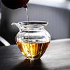 Japanese Style 220ML Fukubukuro High Borosilicate Glass  Fair Cup Tea Pitcher Chahai Serving Teacup Kung Fu Tea Set Teaware