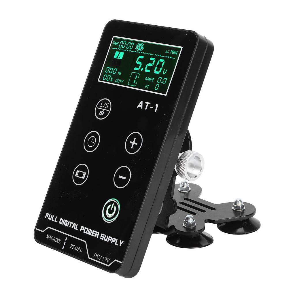 Multifunctional Tattoo Power Supply LCD Touch Screen Tattoo Machine Power Supply 100‑240VUS Plug