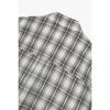 Studio Tomboy Ombre Check Seersucker Shirt  91m6221222 