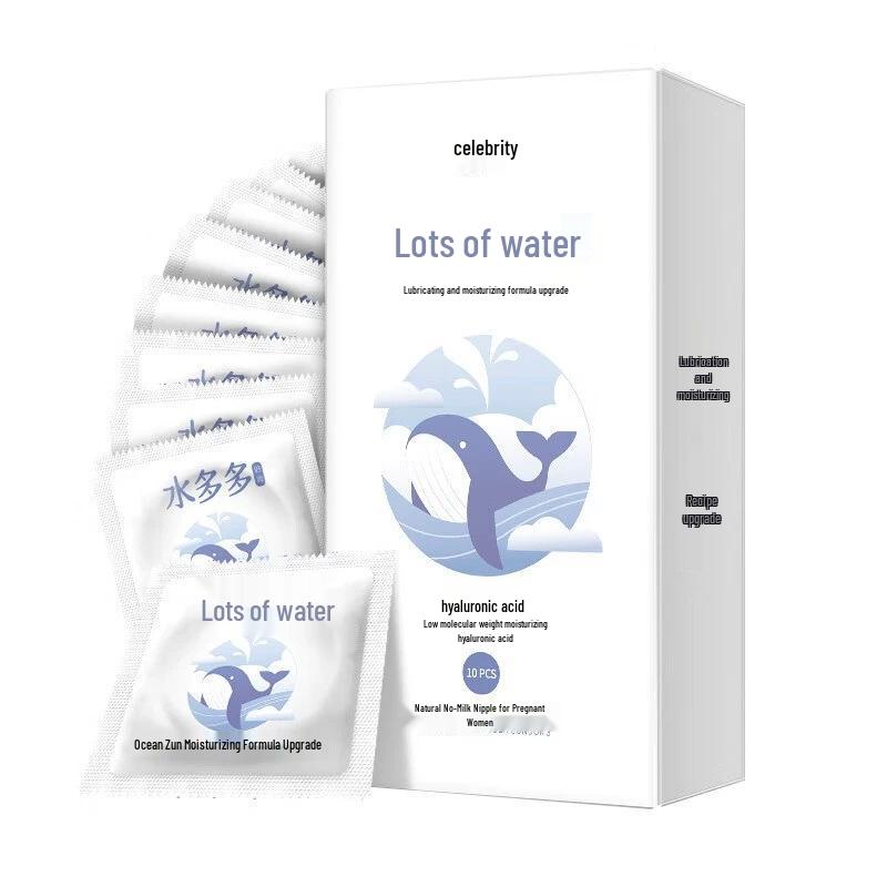 Mingliu Granular Ribbed Long-Lasting Lubricated Condoms - 002 Night Watery Angel Xiaoye Mo