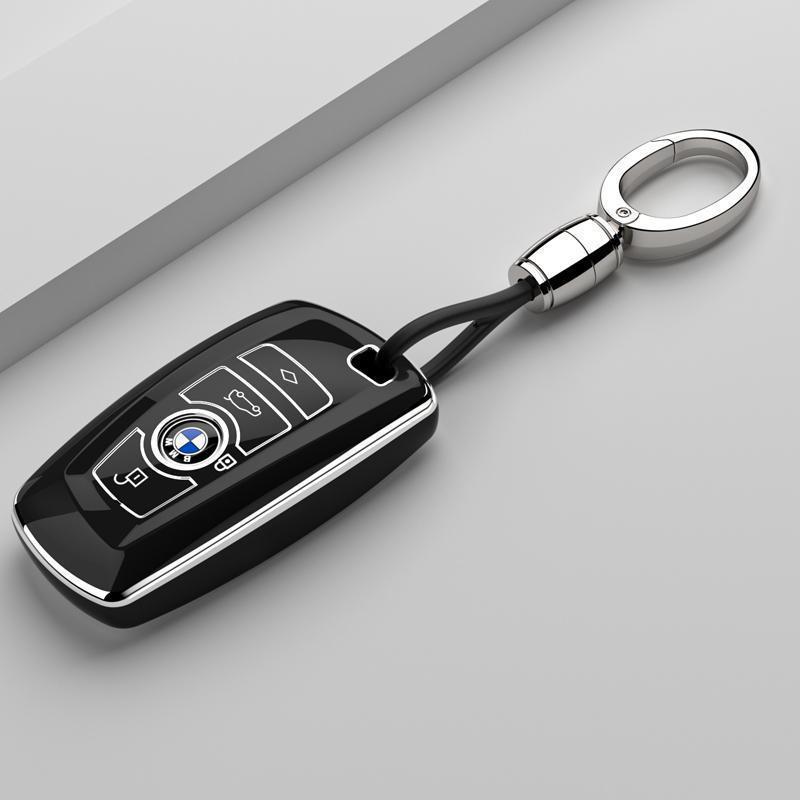 BMW X3 Key Case (2011-2016 Models) - Luxury Shell with Buckle, Simple Design for Men