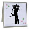 Couple Hug Metal Cutting Dies DIY Craft Carbon Steel Embossing Template Stencil Scrapbooking for Card Die Cuts Mold