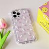 Cartoon Rabbit Pattern Silicone Case For iPhone 15 Pro Max 13 12 Mini 11 14 XR XS 7 8 Plus SE 2 3 Soft Airbag Protection Covers