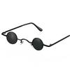 Retro Mini Sunglasses Round Funny UV400 Metal Frame Punk Sun Glasses Mini Sunglasses for Women Men