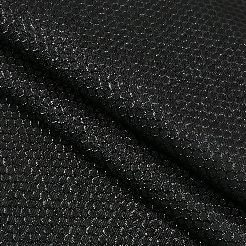 100X150CM Hexagon Honeycomb Mesh Simitation Silicone Anti Skid Fabric Polyester Non-slip Material for Floor Mat Rug Sofa DIY