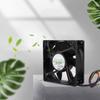 Computer Cooling Fan ASHATA SHLF1212BHE-02 DC12V 1.6A 12CM Temperature Control PWM Cooling Fan Cooler with High Heat Dissipation 12V Cooling Fan
