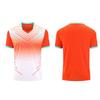 Kids Adult Short Sleeve Sports Shirt Badminton Tennis Track Field Quick Dry Team Uniform