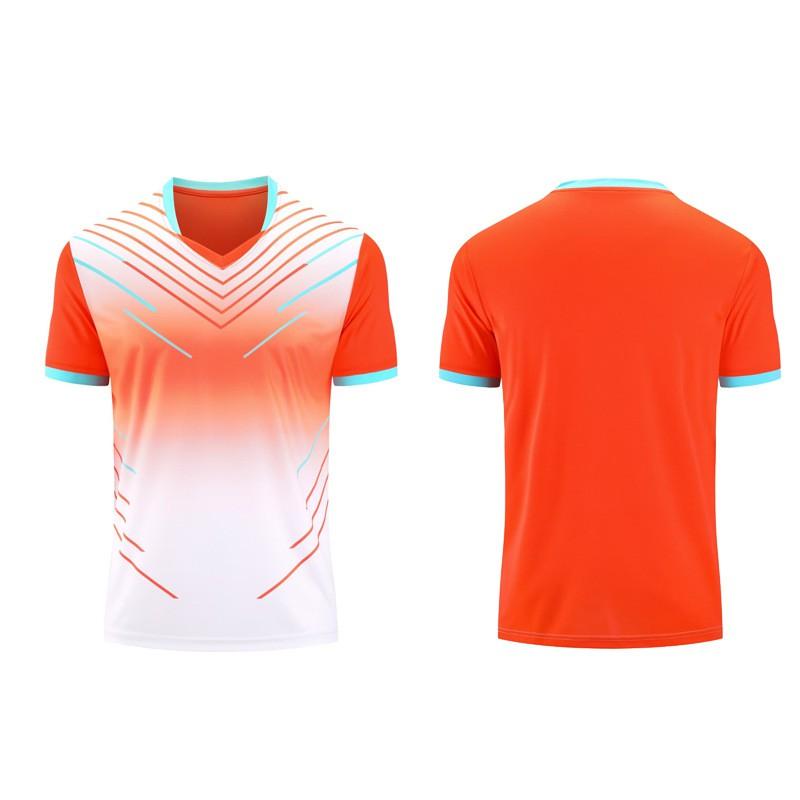 Kids Adult Short Sleeve Sports Shirt Badminton Tennis Track Field Quick Dry Team Uniform