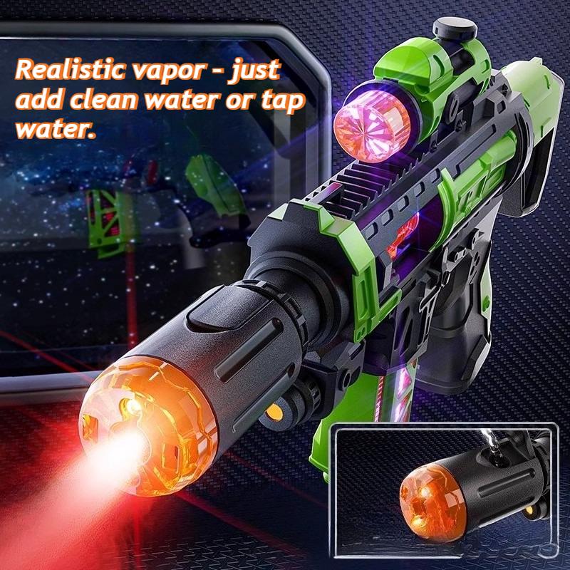 Kids Toy Machine Gun with Sound Light Spray Vibration Safe Non-Firing Submachine Gun with Dynamic Effects Cool Gift for Boys