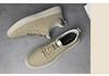 Men's Round Toe Genuine Leather Retro Lace-up Casual Shoes - Large Sizes Available