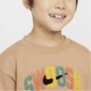 Nike Sportswear Powder Play Soft Fleece Crewneck Kids tops Yellow HQ7943-200