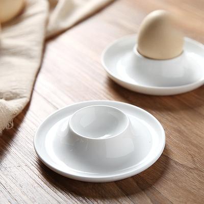 Porte-œuf à la coque Tasse à œuf Tasses empilables pour œuf à la coque avec socle pour servir Petit-déjeuner Brunch Décoration exquise de table de cuisine