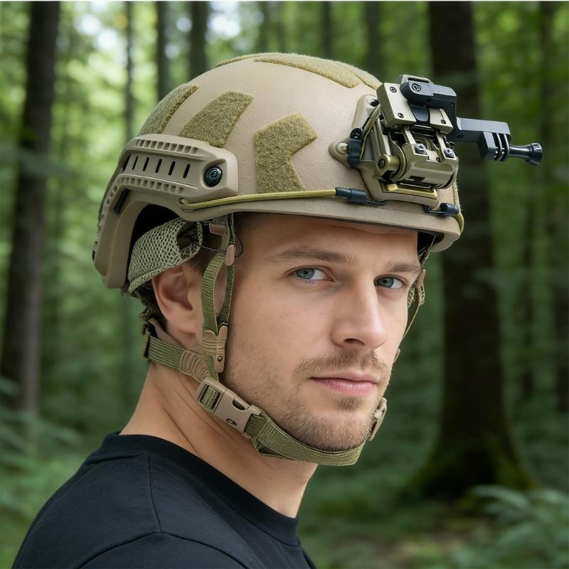 Universelle Helmhalterung für Panorama-Aufnahmegeräte Funktioniert für bekannte Action-Kamera-Modelle