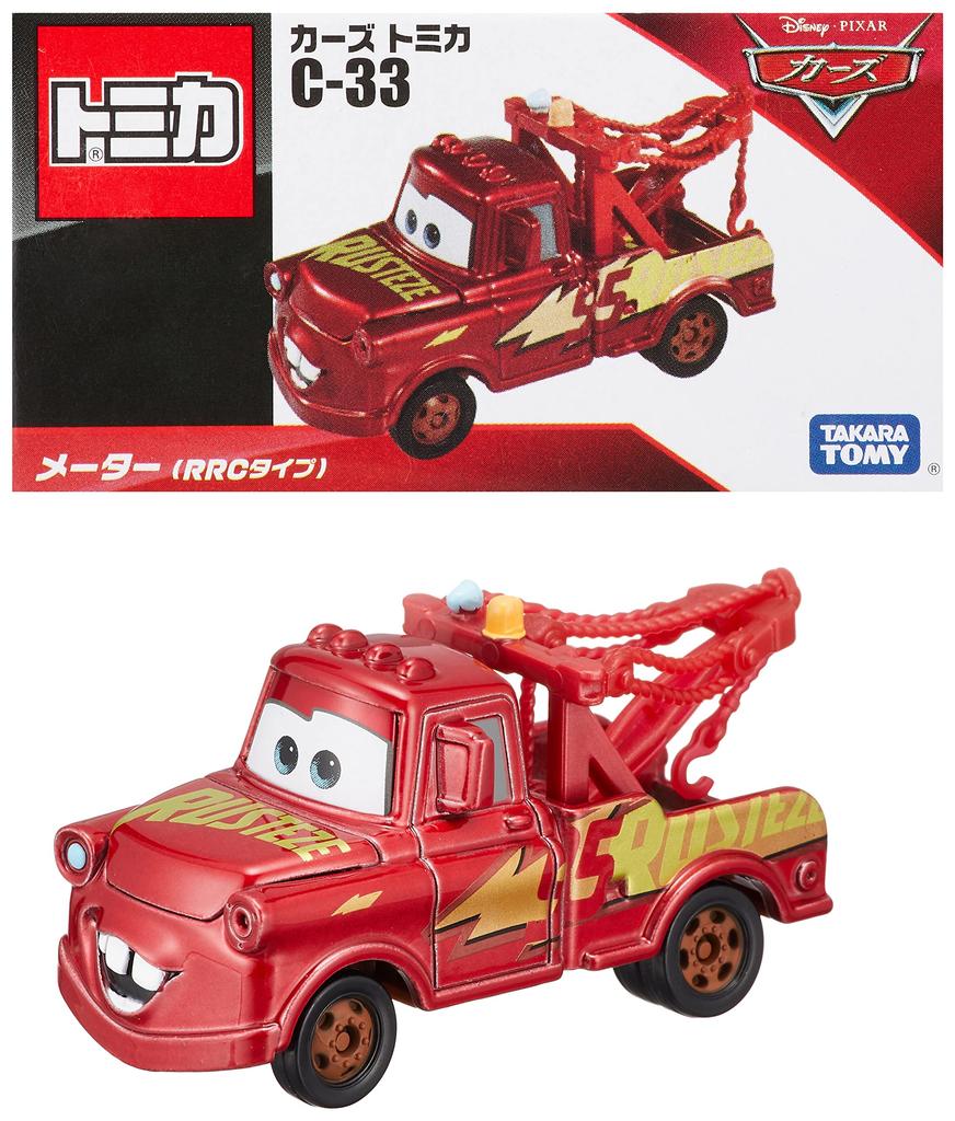 TAKARA TOMY Disney Cars Tomica Mater Miniature Car Toy for Ages 3 and Up C-33 (RRC Type)