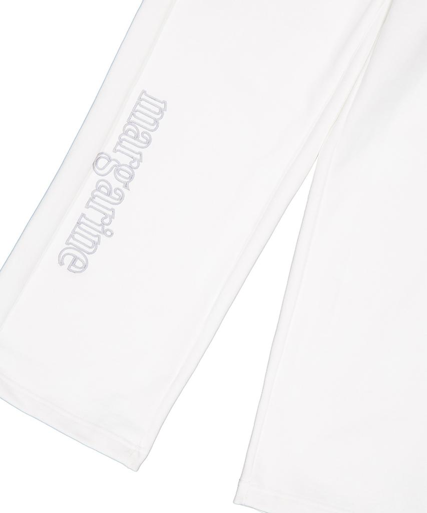 Seuteulaipeumagalin Margarine Logo Wide Sweatpants White