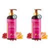 Miel Pomegranate Honey Curly Hair Detangling Conditioner 32 Fl Oz (2 Pcs) 946ml