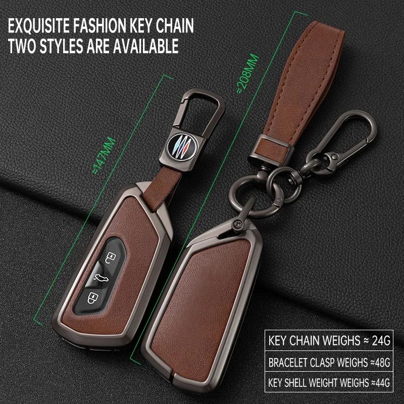 Car Key Case Cover For Vw Volkswagen Golf 7 8 Git Mk8 Id.3 Id.4 Cupra Formentor Skoda Octavia A8 Seat Leon Mk4
