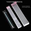 Clear OPP Long Strip Self-Adhesive Bag for Packaging and Stickers - Small Size, In Stock