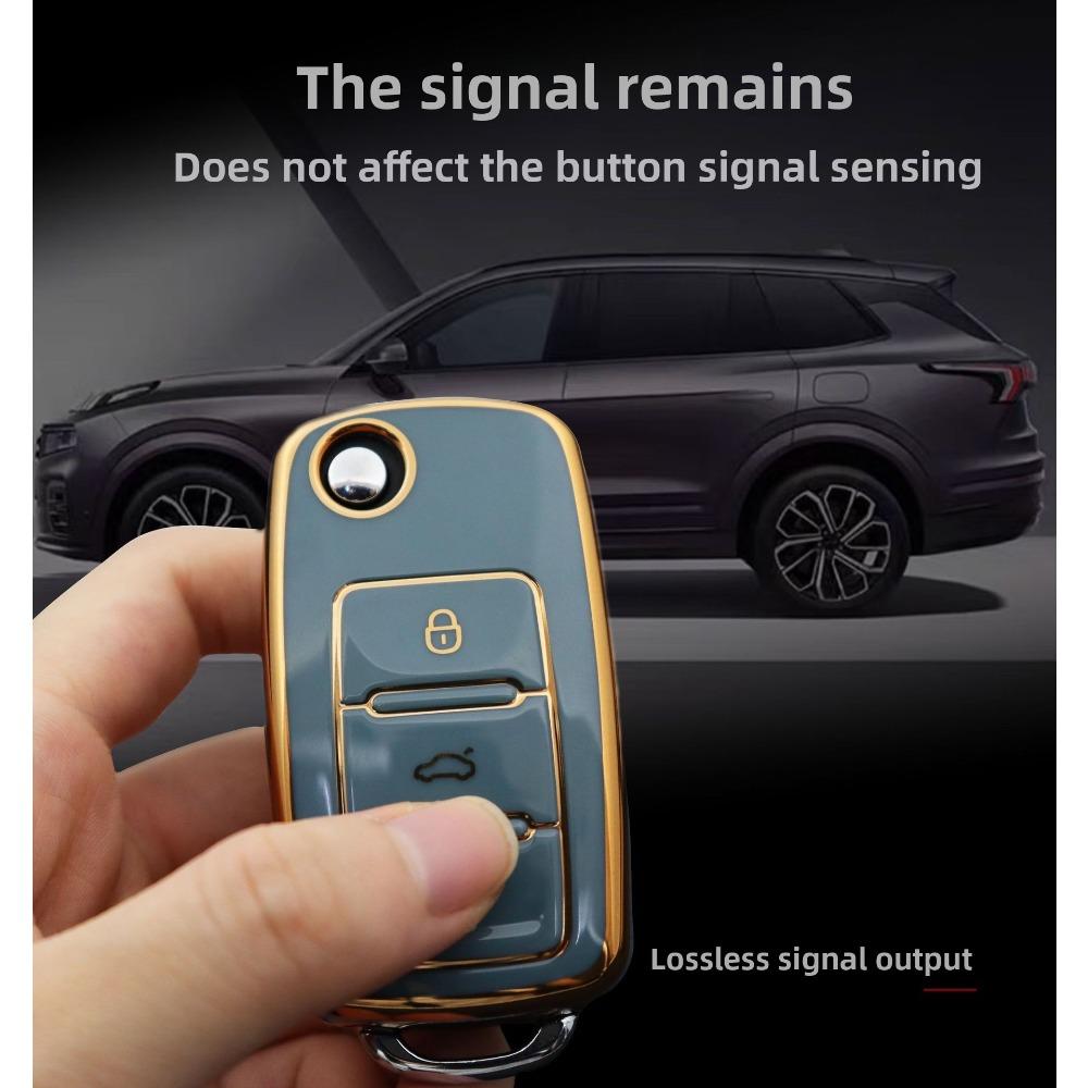 VW Car Key Cover for Golf Polo Passat Jetta Sagitar Bora Lavida Tiguan Durable Protective Shell