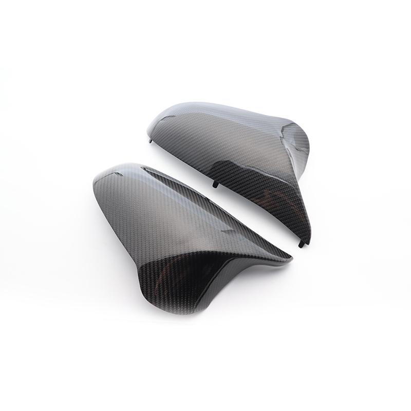 Copertura Specchietto Retrovisore Laterale Posteriore in Vera Fibra di Carbonio Lato Guida Destra Per BMW F80 M3 F82 M4 2015-2018