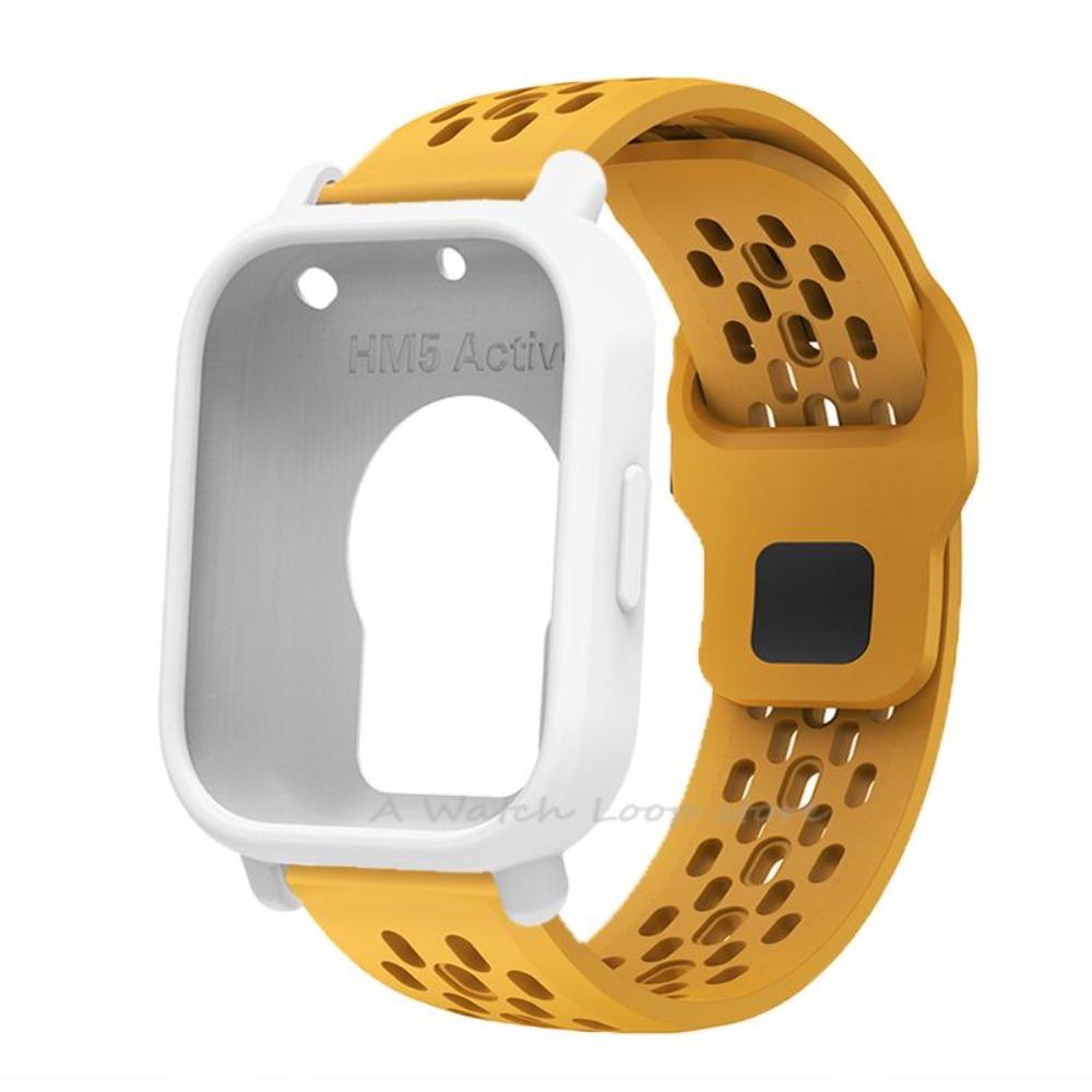 Band+Case For Redmi Watch 5 Active Silicone Strap Cover Sport Wristband Correa For Redmi Watch 5Lite Band Shell Suit Accessories