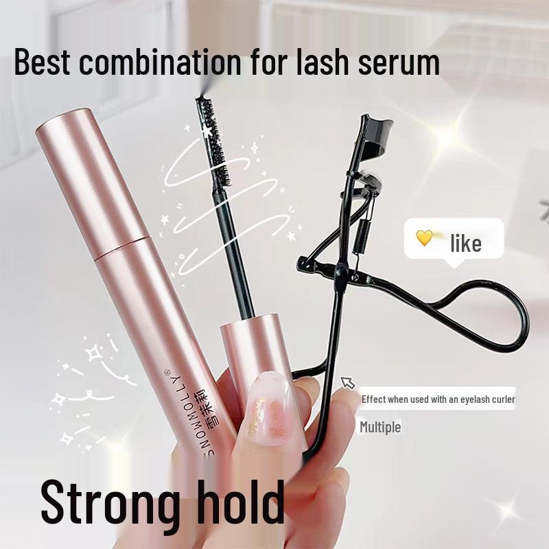 Snow Jasmine Long-Lasting Curling Mascara: Natural, Thick, Non-Smudging Formula