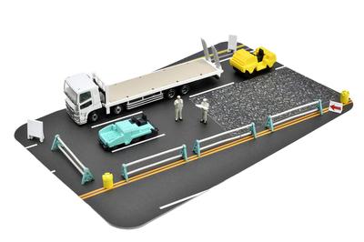 The Truck Collection Torakore Road Construction Site Truck Set A Diorama Supplies