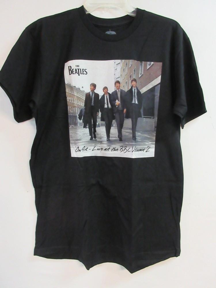 BEATLES OFFICIAL MERCH BBC LIVE VOL 2 BAND CONCERT MUSIC  LARGE Unisex T-Shirt M