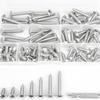 304 Stainless Steel Self-Tapping Screw Set - Mushroom and Umbrella Head