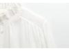 Women's 2025 Spring/Summer European & American Fashion Breathable Embroidered Single-Breasted Top Shirt