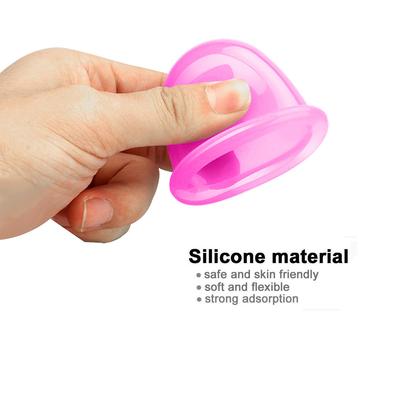 Cupping Therapy Sets 7Pcs Silicone Anti Cellulite Cup Vacuum Suction Massage Cups Facial Suction Cups Face Neck Lift Wrinkle