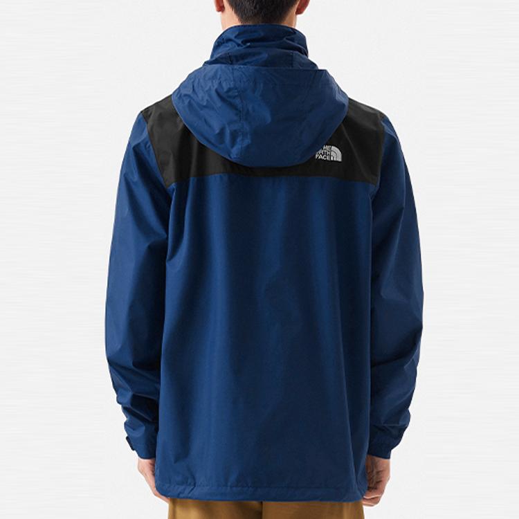 THE NORTH FACE Urban Exploration Hiking Waterproof, Windproof, And Breathable Windbreaker Jacket Men's Blue NF0A7WCU-MPF