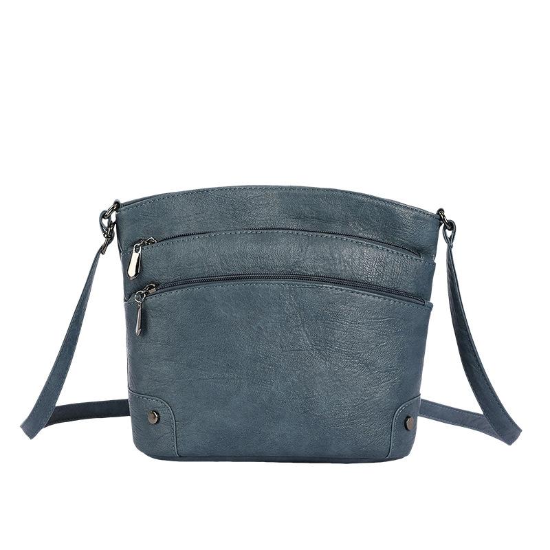 Enkel Hinkväska, Flerlagers Vardagsväska, Nischad Design, Enkel Axelväska/Crossbodyväska
