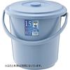 Risu Berg Bucket, Round, Blue, 15L, Made in Japan, 15SB