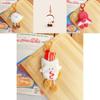 Octopus Hand Grabbed Pancake Plush Keychain With Pull Out Mini And Novelty Style For Bag And Key Accessory