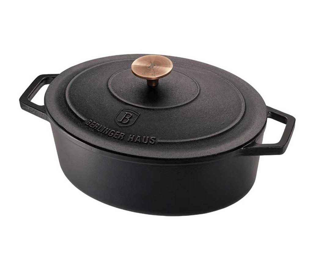 Żeliwna patelnia do pieczenia 4,6 l Berlinger Haus Bh-6494