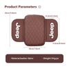 Car Armrest Box Pad Auto Protective Armrest Mat Storage Bag Interior Accessory For Jeep Grand Cherokee Wrangler JK Renegade