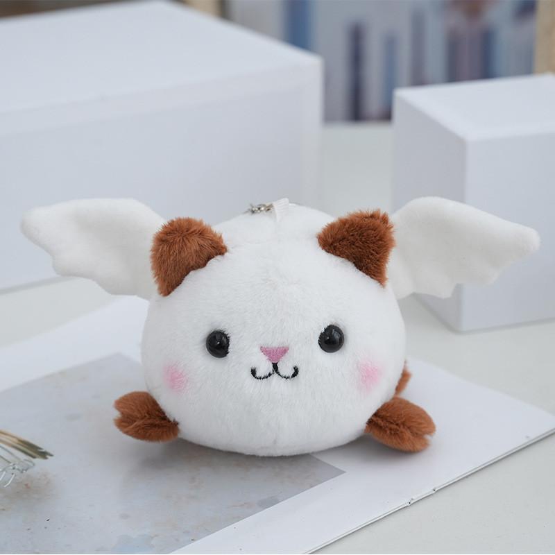 

Милая плюшевая игрушка Панда с дергающимся хвостиком, милый подарок для пары White Dog